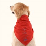 Insect Shield Bandana repellent apparel - back view on dog